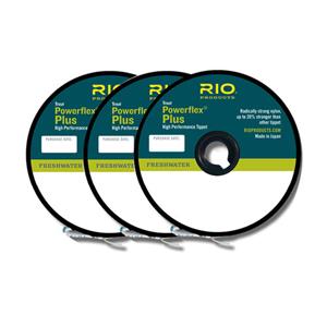 Rio Powerflex Plus Tippet 3-Packs